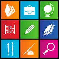 metro style school objects