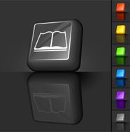 open book 3D button design N2