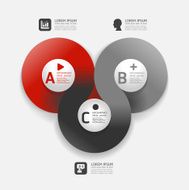 Modern Design template circle style