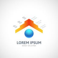 Modern business minimal style infographics banner N2