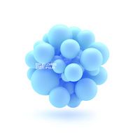 3D concept illustration Vector template N2