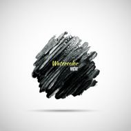 Black strokes of paint N4