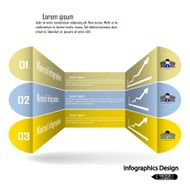 colorful infographics options banner N14