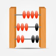 abacus icon vector illustration N2