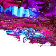 Abstract acrylic paint N35