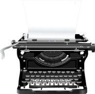 old typewriter