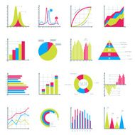 Infographics Elements in Modern Flat Business Style