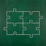 Jigsaw Puzzle Pieces N10