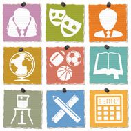 Education icons N331