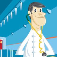 doctor at hospital
