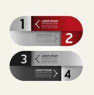 Modern Design info graphics banner style N12