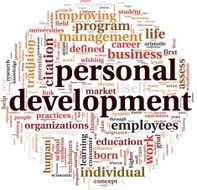 Personal development in tag cloud