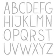 Hand draw vector full alphabet