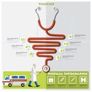 Health And Medical Timeline Infographic