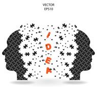 head and idea
