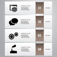 Infographics number options N13