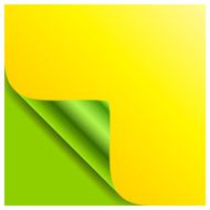 Vector Page curl with spring