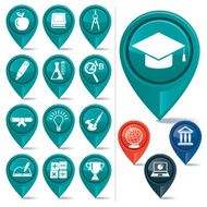 Education icons N333