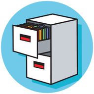 Filing Cabinet Icon N2