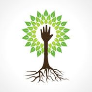Helping hand make tree N2