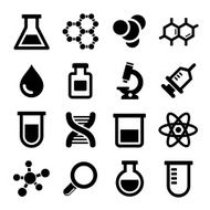 Chemical icons set N2