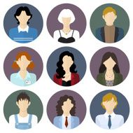 Different people icons N4