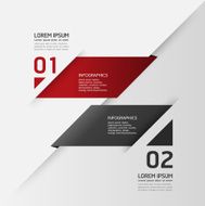 Modern Design info graphics banner style N18