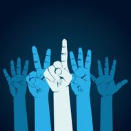 counting finger