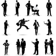 Business People Silhouette N9