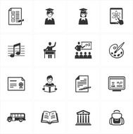 School and Education Icons - Set 2