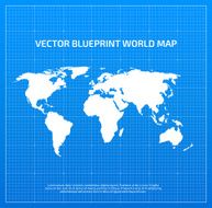 Blueprint world map