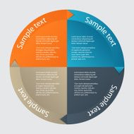 Infographic business template vector illustration N470