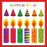 Vector Birthday Card N8