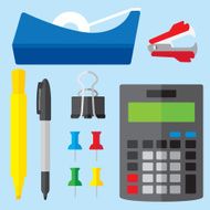 Office Supplies Flat 2
