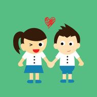 student vector cartoon N3