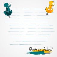 Back to school drawing pins N2