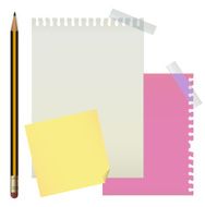 Pencil with paper
