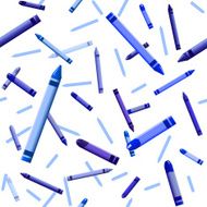 Blue crayon background