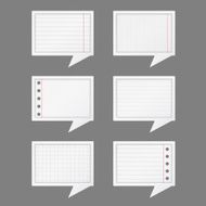 Paper Speech Bubbles N4
