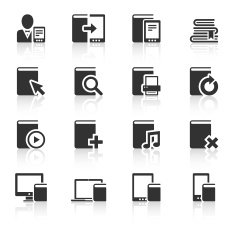 Education icons N324