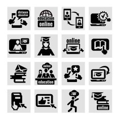Online Education Icons N5