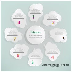 Modern Infographic template N40