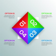 Modern Design template for your infographic