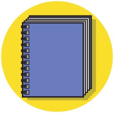 spiral bound book icon