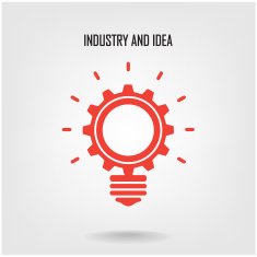 Creative light bulb sign N4