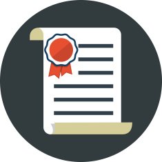 Vector Flat Diploma