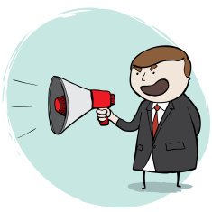 Businessman Man Shouting