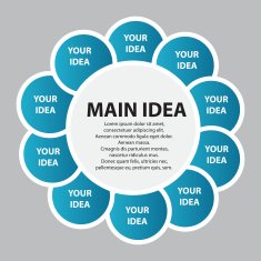 Infographic business template vector illustration N434