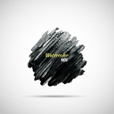 Black strokes of paint N4