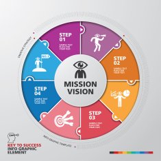 template modern info-graphic design N22